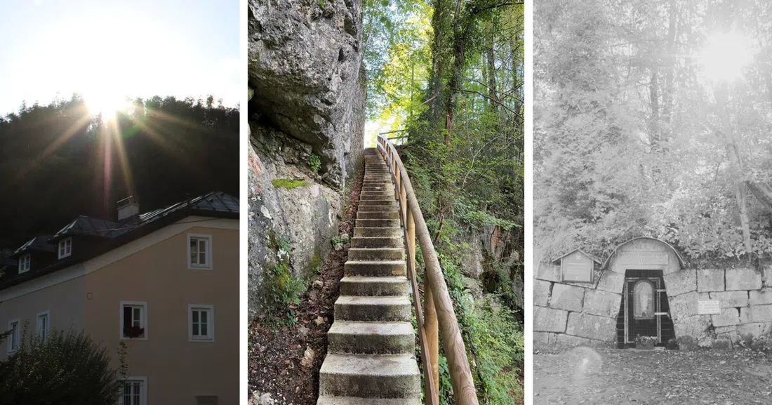 Knappensteig (Dürrnberg miners' trail, Hallein–Raingraben–Dürrnberg), Salzburg