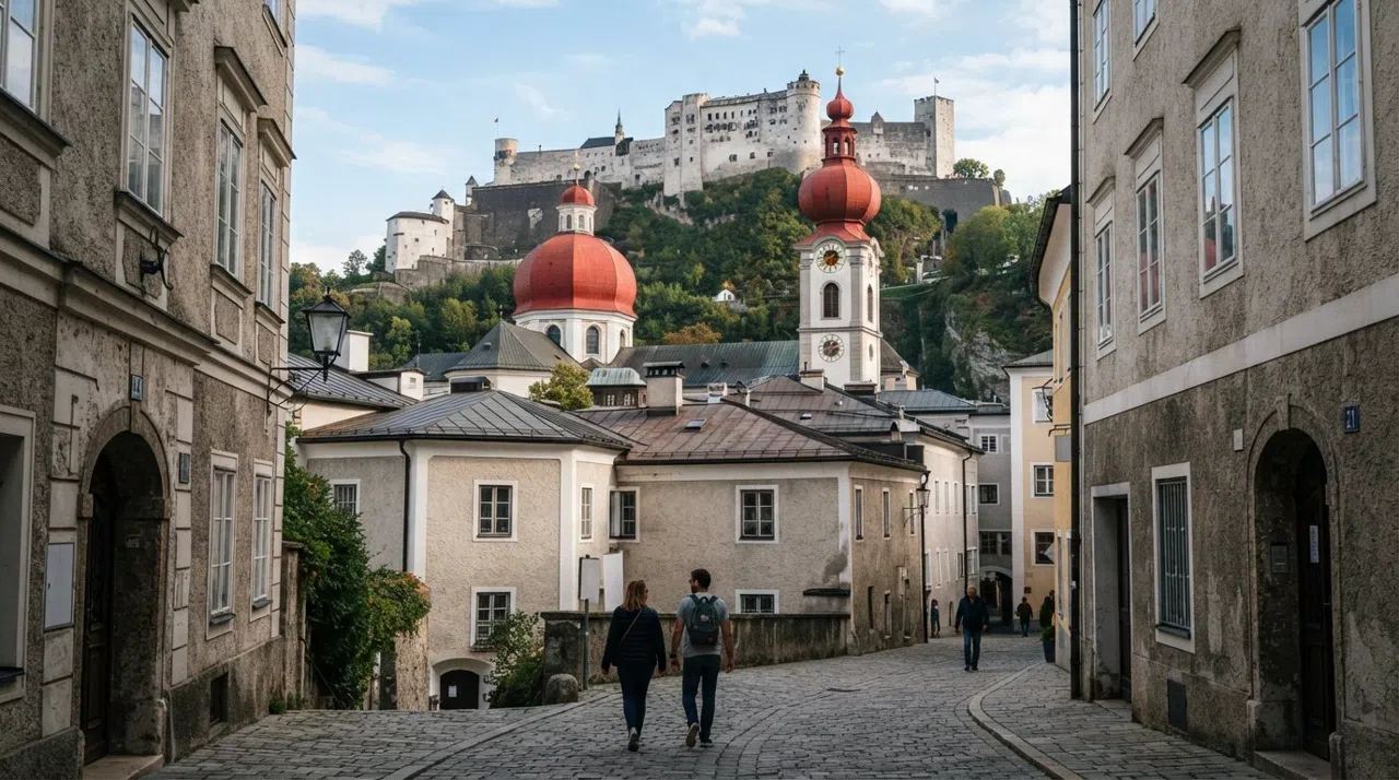 Nonntal, Salzburgo: el lado tranquilo bajo la fortaleza